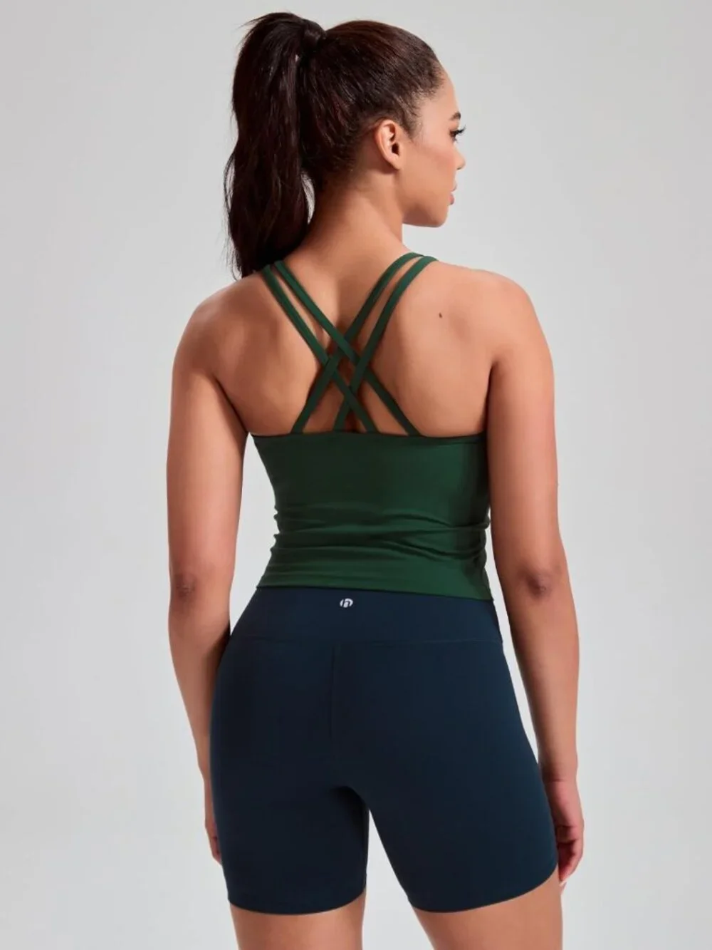 Longline Sports Bra for Activewear, Comfortable Fit, Perfect for Workouts